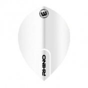 Pluma Winmau Darts Rhino Oval Blanco