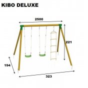 Columpio Triple Masgames Kibo Deluxe - 2