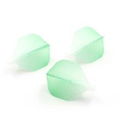  Plumas Flights Darts Cuesoul Tero AK4 Gradation Lime Green  - 3