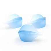  Plumas Flights Darts Cuesoul Tero AK4 Gradation Azul  - 2