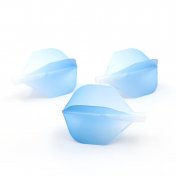  Plumas Flights Darts Cuesoul Tero AK4 Gradation Azul  - 1