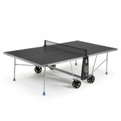 Mesa Ping Pong Cornilleau 100X OUTDOOR Negra/Azul - 1