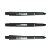 Cañas Winmau Logo MvG Design Medium Negro (46 mm) - 3