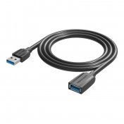 Cable USB 3.0 con conectores USB-Macho a USB-Hembra 2m - 2