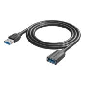 Cable USB 3.0 con conectores USB-Macho a USB-Hembra 2m - 3