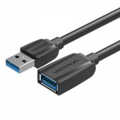 Cable USB 3.0 con conectores USB-Macho a USB-Hembra 1m - 1