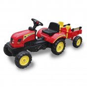 Tractor a pedales Go Kart Rojo