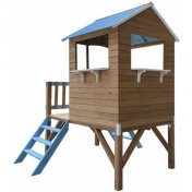 Casita de madera infantil Melody blue con 2 plantas Outdoor Toys - 2