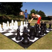 Piezas de ajedrez gigante de jardín - 3