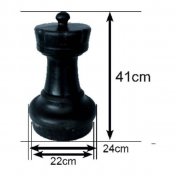 Pieza de ajedrez gigante torre - 2
