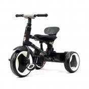 Triciclo a pedales QPlay Rito plegable Gris - 4