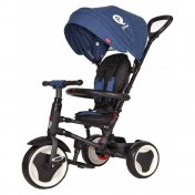 Triciclo a pedales QPlay Rito plegable Azul - 1