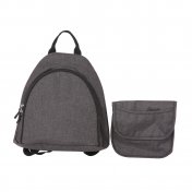 Triciclo a pedales QPlay Nova plegable Gris con Set de Bolsas - 2