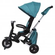 Triciclo a pedales QPlay Nova plegable Verde con Set de Bolsas - 2