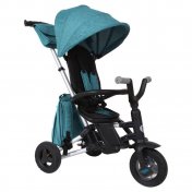 Triciclo a pedales QPlay Nova plegable Verde con Set de Bolsas