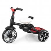 Triciclo a pedales Evolutivo Qplay Prime Rojo - 3