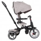 Triciclo a pedales Evolutivo Qplay Prime Gris - 3