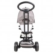 Triciclo a pedales Evolutivo Qplay Prime Gris - 4