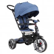 Triciclo a pedales Evolutivo Qplay Prime Azul - 2