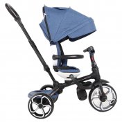 Triciclo a pedales Evolutivo Qplay Prime Azul - 3