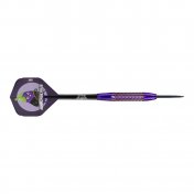  Dardos Bulls Darts Dirk van Duijvenbode Aubergenius Brass Steel 21gr  - 1