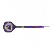  Dardos Bulls Darts Dirk van Duijvenbode Aubergenius Brass Steel 21gr  - 1