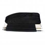 Funda para taco de billar Classic Passion negro y azul 2P 2F 83cm - 2