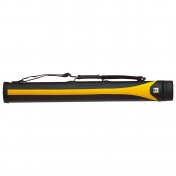 Funda rígida para taco de billar estilo SY-1 negro y amarillo 2P 2F 85cm - 1
