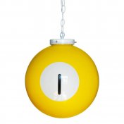 Lámpara bola 1 de billar con cadena - 1