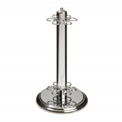 Taquera Metalica Plateada 6 tacos 2 piezas - 2