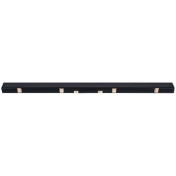 Estuche para tacos de billar Storm, negro, Snooker, 3/4 119cm - 2