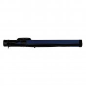 Funda Ovalada para taco de billar TO11-8 Azul-Negro 1P 1F 85cm - 2