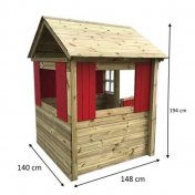 Casita infantil de madera Masgames Fresita XL - 2