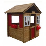 Casita infantil de madera Masgames Fresita Deluxe XL - 1