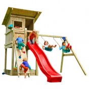 Parque infantil Masgames Beach Hut L con Columpio Doble - 2