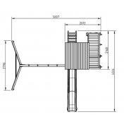 Parque infantil Masgames Penthouse XL con Columpio Doble - 3