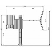 Parque infantil Masgames Palazzo XL con Columpio Doble - 7