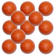 Bola futbolin plastico Naranja Flashball 33mm 17.5gr 12 unidades - 1