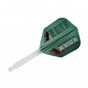  Plumas Condor Axe Special One Shape Verde M 27.5mm 3 Uds.  - 1