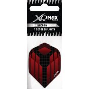  Plumas Flights XQMax Darts Halcyon Standard Rojo  - 2