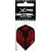  Plumas Flights XQMax Darts Halcyon Standard Rojo  - 3