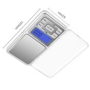 Mini Bascula Pocket 500g 0.01 Mini LCD - 3