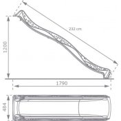 Rampa De Tobogán L 120cm De Altura - 3