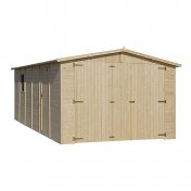 Garage de madera Gardiun Mikhail II 20,00 m2 - 2