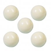 Bola Billar Blanca Economica 60.3 Pack 5 unidades - 1