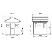 Casita Infantil Masgames Lollipop XL Horeca Azul - 4
