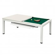 Mesa Billar Americano Vancouver II White Matt 6.1 ft - 1