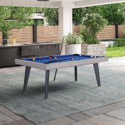 Billar Americano Ascona 6Ft Outdoor + Mesa Comedor + Kit Ping Pong - 5