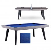 Billar Americano Ascona 6Ft Outdoor + Mesa Comedor + Kit Ping Pong 6ft - 1