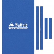 Paño Carambola Profesional Buffalo Royal Plus 230 Azul Océano 7Ft - 3
